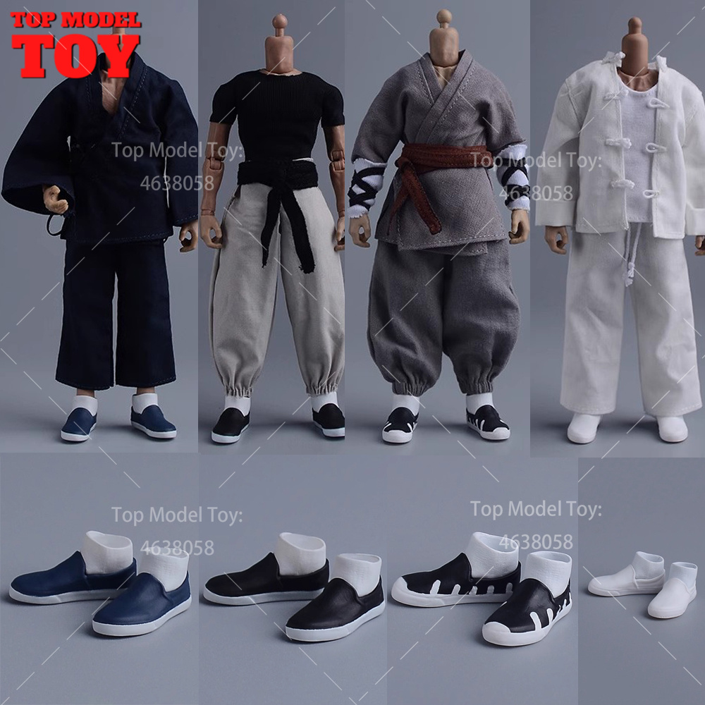 Vintage Collectible Figures - 1/12 Scale Vintage Kung Fu Shoes