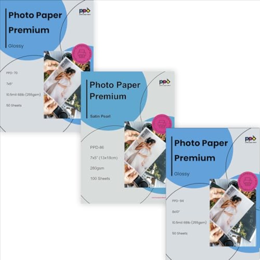 Instant Film Pack - Satin Luster and Glossy Photo Paper