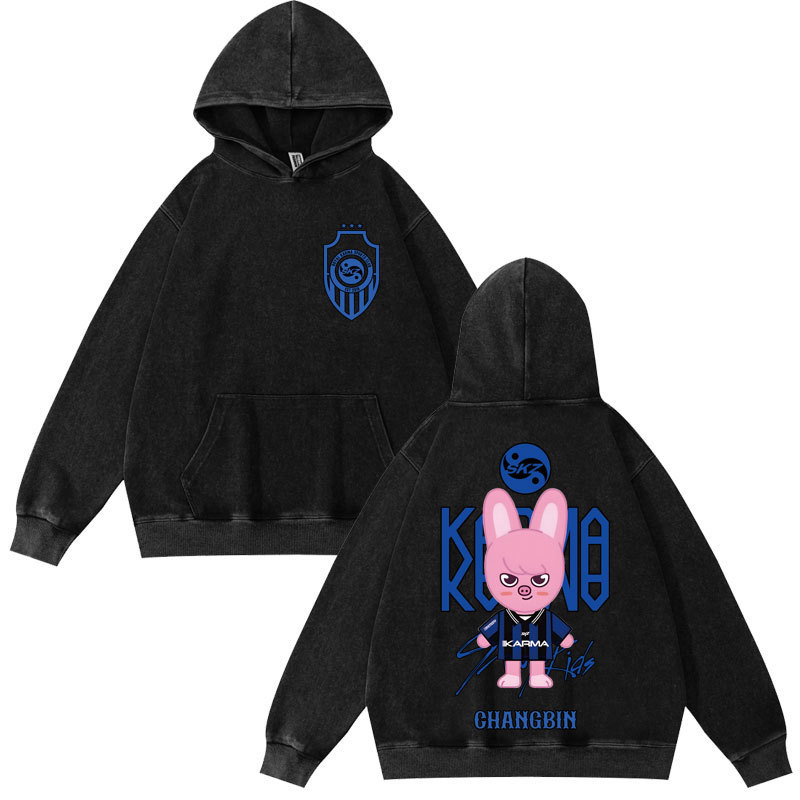Washed Vintage Stray Kids SKZO - Vintage Collectible Clothing recension och pris
