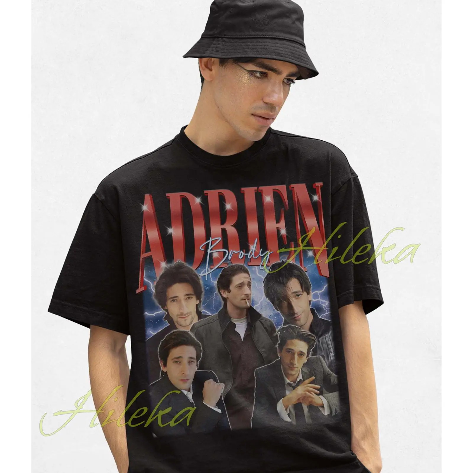 Vintage Adrien Brody Bootleg T - Collectible Vintage T Shirts recension och pris
