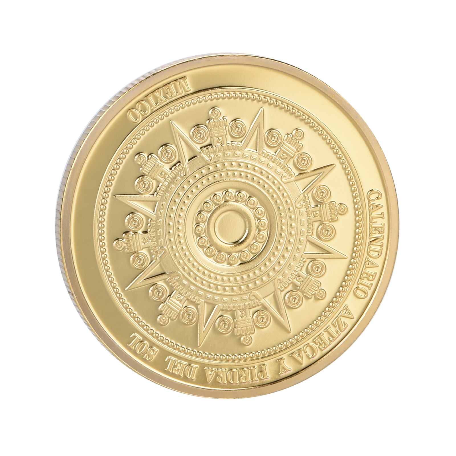 Maya Calendar Plated Coin Souv - Collectible Vintage Tools recension och pris