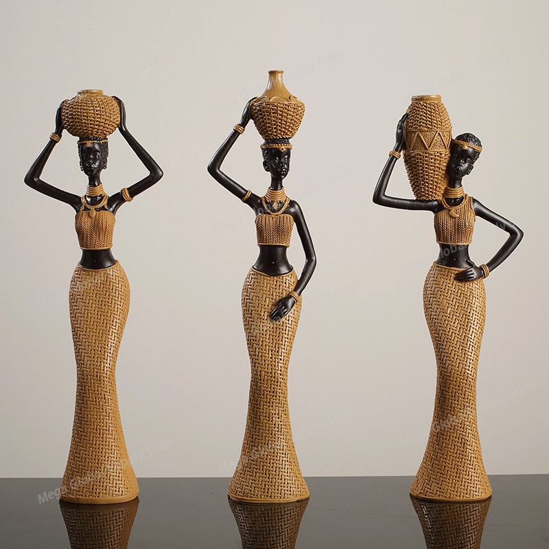 African Women Sculpture, Women - Vintage Collectible Figures recension och pris
