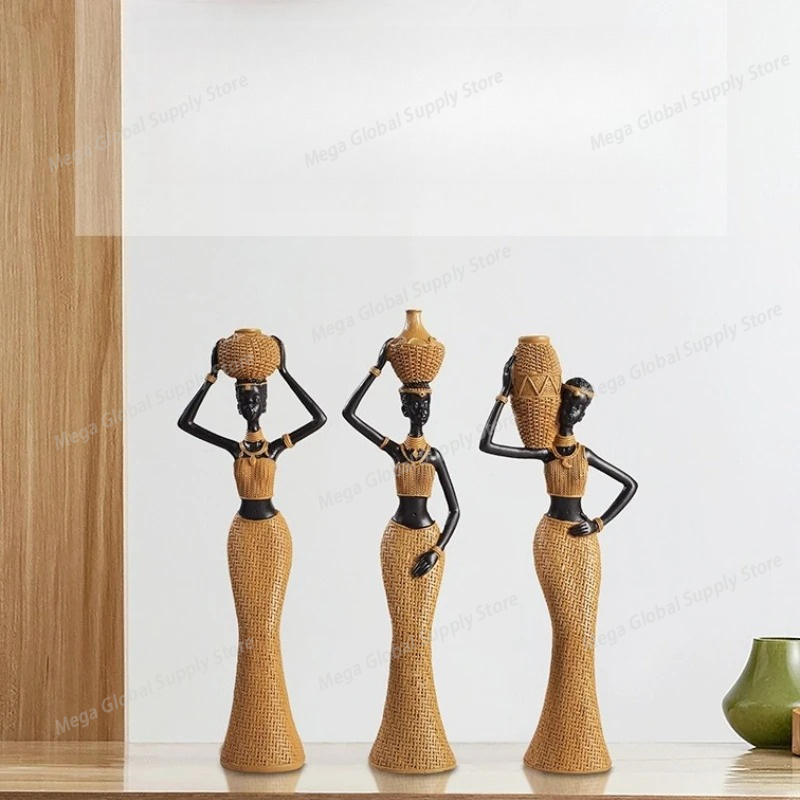 African Women Sculpture, Women - Vintage Collectible Figures recension och pris