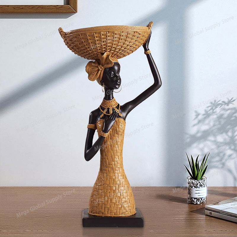 African Women Sculpture, Women - Vintage Collectible Figures recension och pris