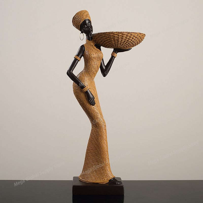 African Women Sculpture, Women - Vintage Collectible Figures recension och pris