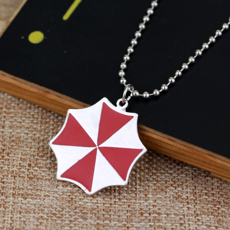 Vintage Fashion Red Umbrella P - Vintage Necklace recension och pris