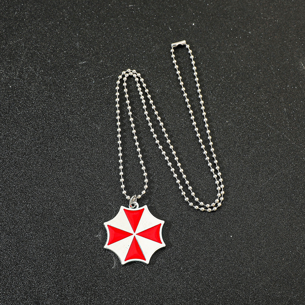 Vintage Fashion Red Umbrella P - Vintage Necklace recension och pris