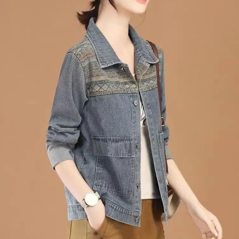 Patchwork 2025 Fashion Casual  - Vintage Collectible Clothing recension och pris