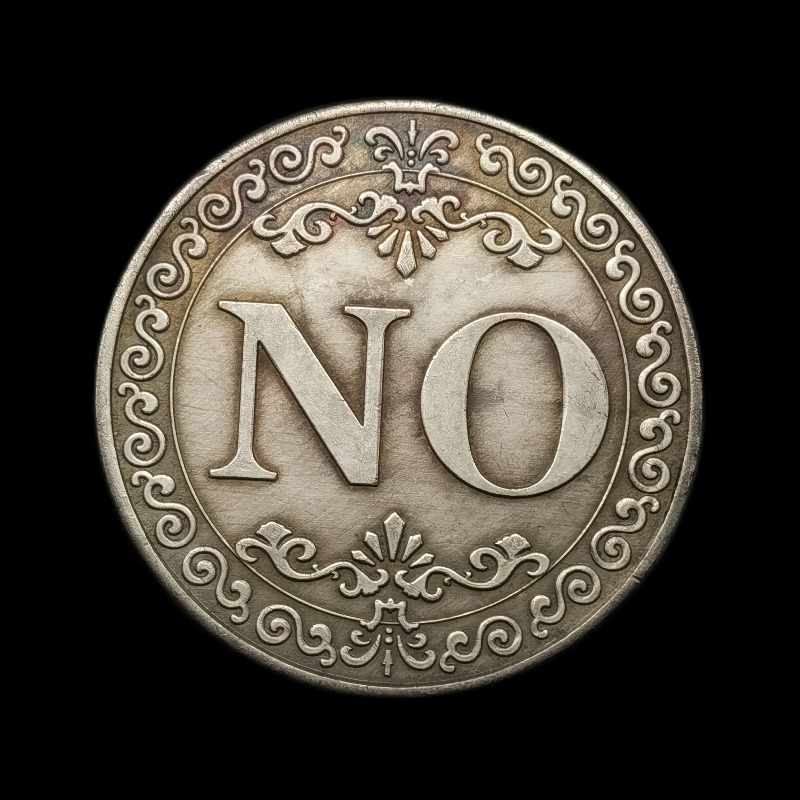 Vintage YES NO Decision Coin B - Collectible Vintage Tools recension och pris