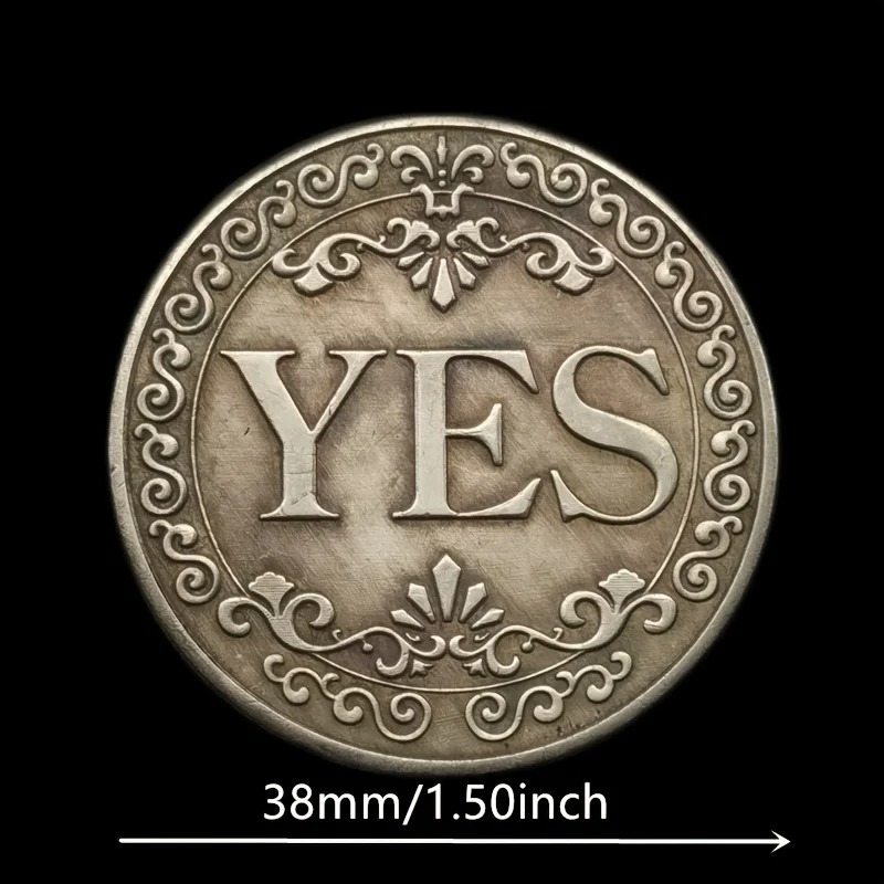 Vintage YES NO Decision Coin B - Collectible Vintage Tools recension och pris