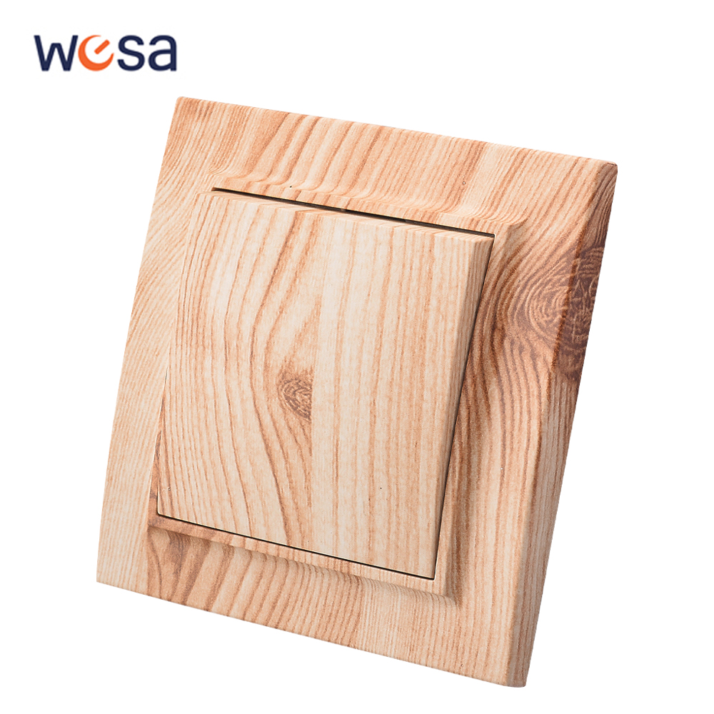 WESA Wood Wall Switch Classic  - Vintage Collectible Buttons recension och pris