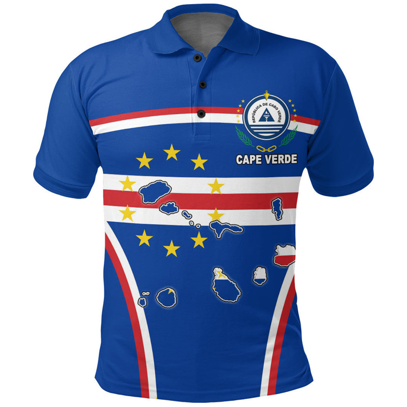 Cabo Verde Flag Map 3D Printed - Vintage Collectible Buttons recension och pris