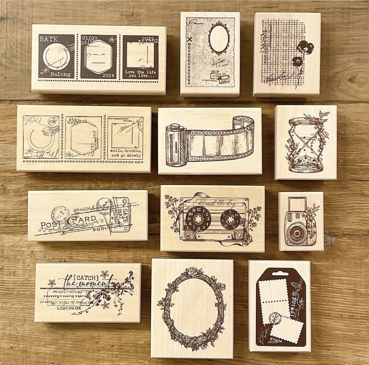 JP Vintage Slow Living Catch T - Vintage Collectible Stamps recension och pris