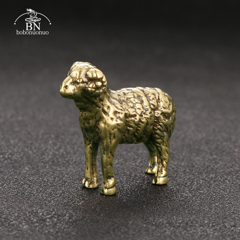 Vintage Brass Goat Figurine Mi - Vintage Collectible Ornaments recension och pris