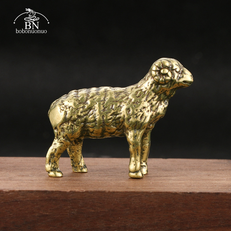Vintage Brass Goat Figurine Mi - Vintage Collectible Ornaments recension och pris