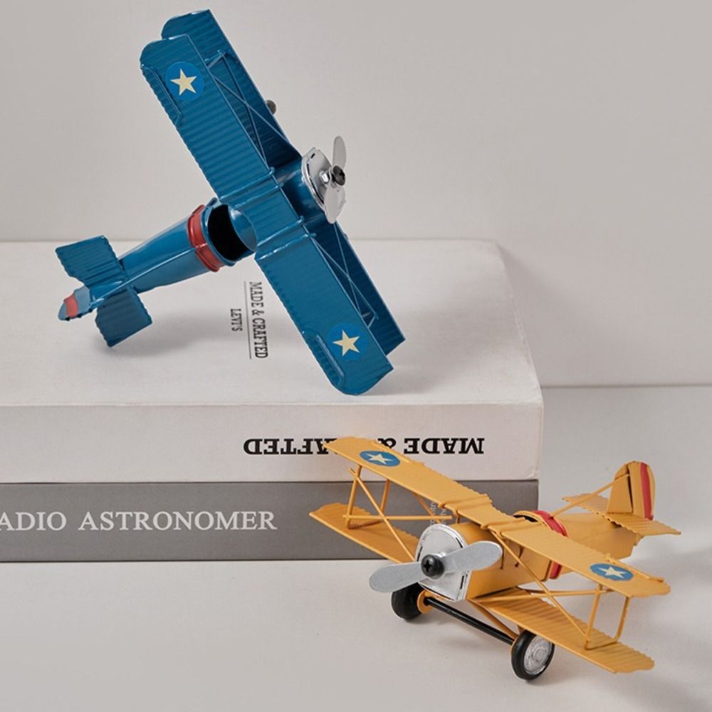 Retro Iron Vintage Airplane Mo - Vintage Collectible Ornaments recension och pris