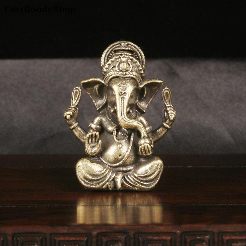 New Vintage Brass Thai Elephan - Vintage Collectible Ornaments recension och pris