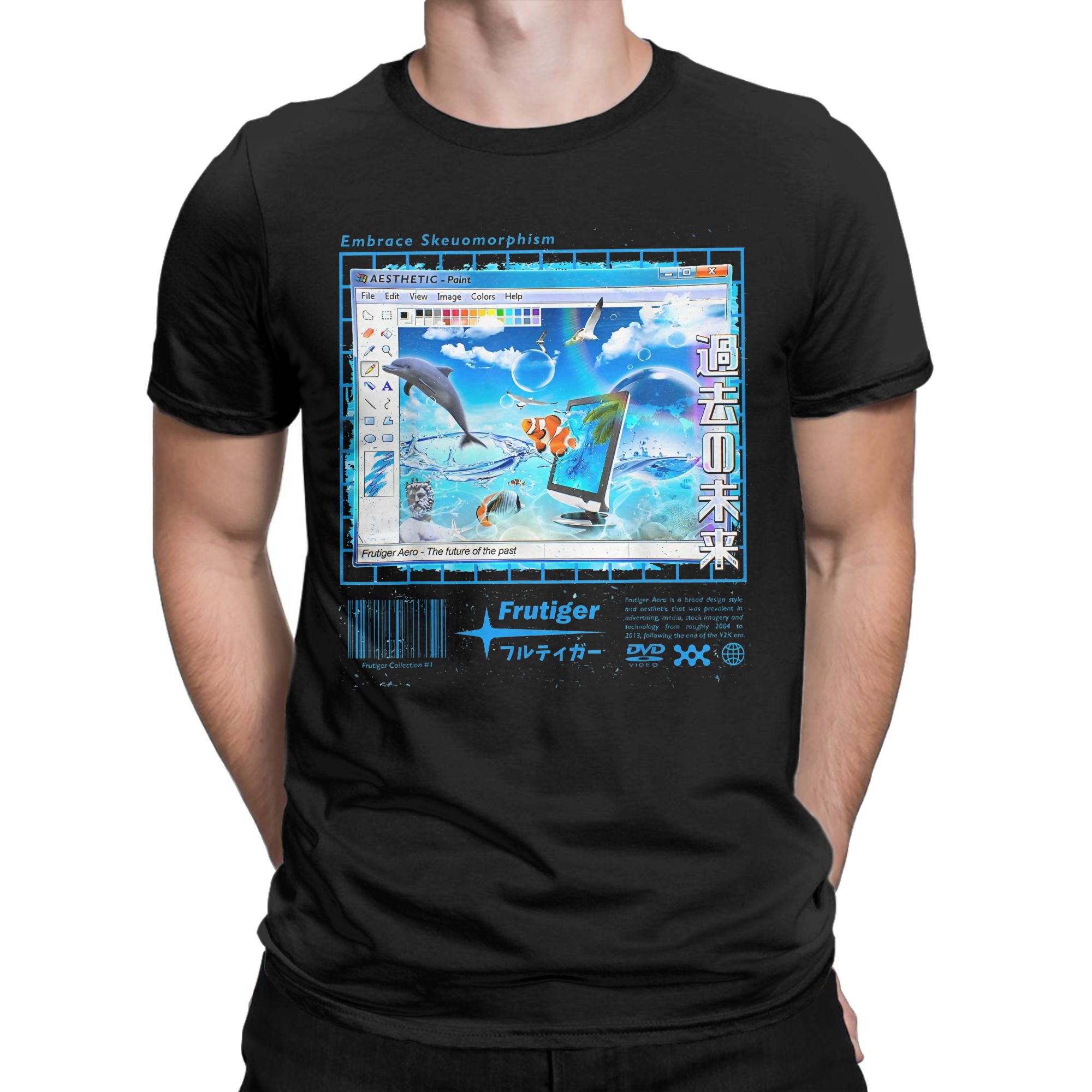 Men Frutiger Aero Fashion Coll - Vintage Collectible Clothing recension och pris