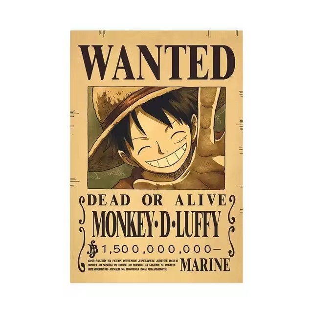Anime One Piece Bounty Wanted  - Vintage Collectible Figures recension och pris