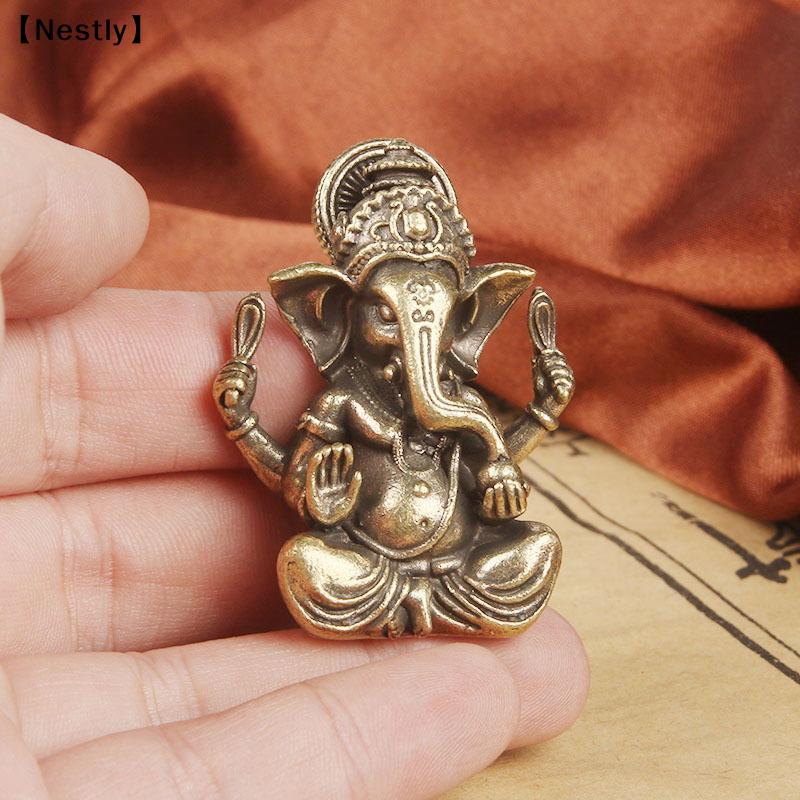 Vintage Brass Thai Elephant Go - Vintage Collectible Ornaments recension och pris