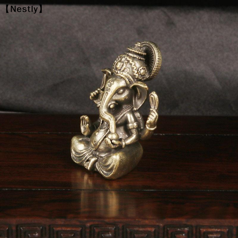 Vintage Brass Thai Elephant Go - Vintage Collectible Ornaments recension och pris