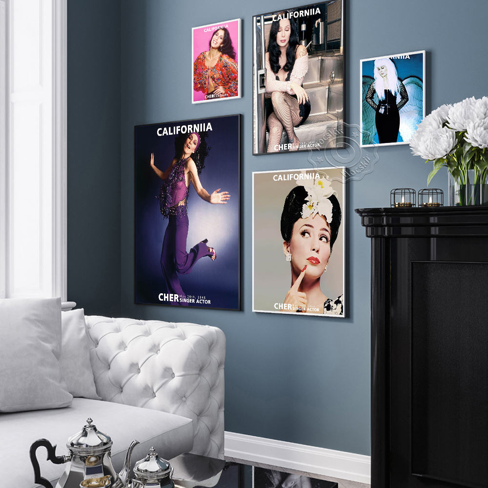 Cher Sexy Music Star Art Print - Vintage Collectible Magazines recension och pris