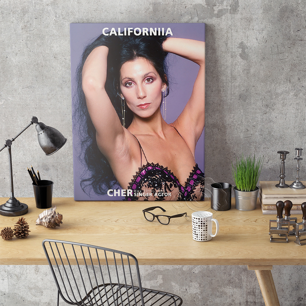Cher Sexy Music Star Art Print - Vintage Collectible Magazines recension och pris