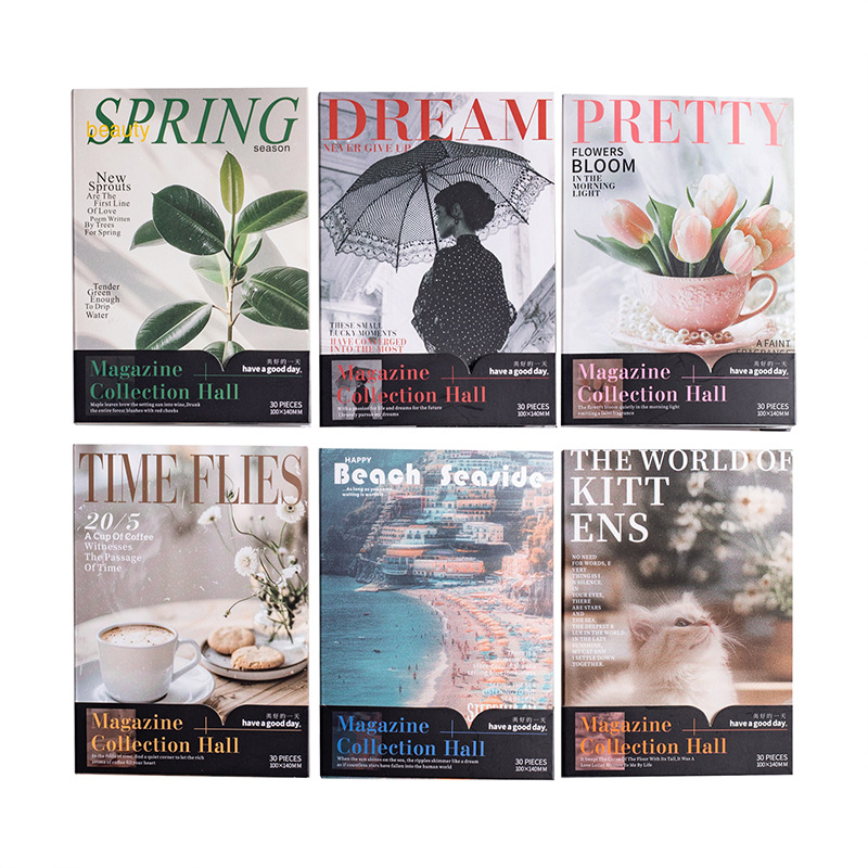 1pack/3pack Collage Scrapbook  - Vintage Collectible Magazines recension och pris
