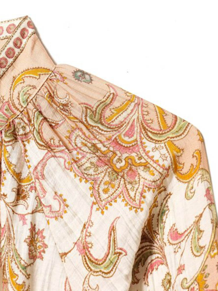 2026 Women Summer Shirts Blous - Vintage Collectible Buttons recension och pris
