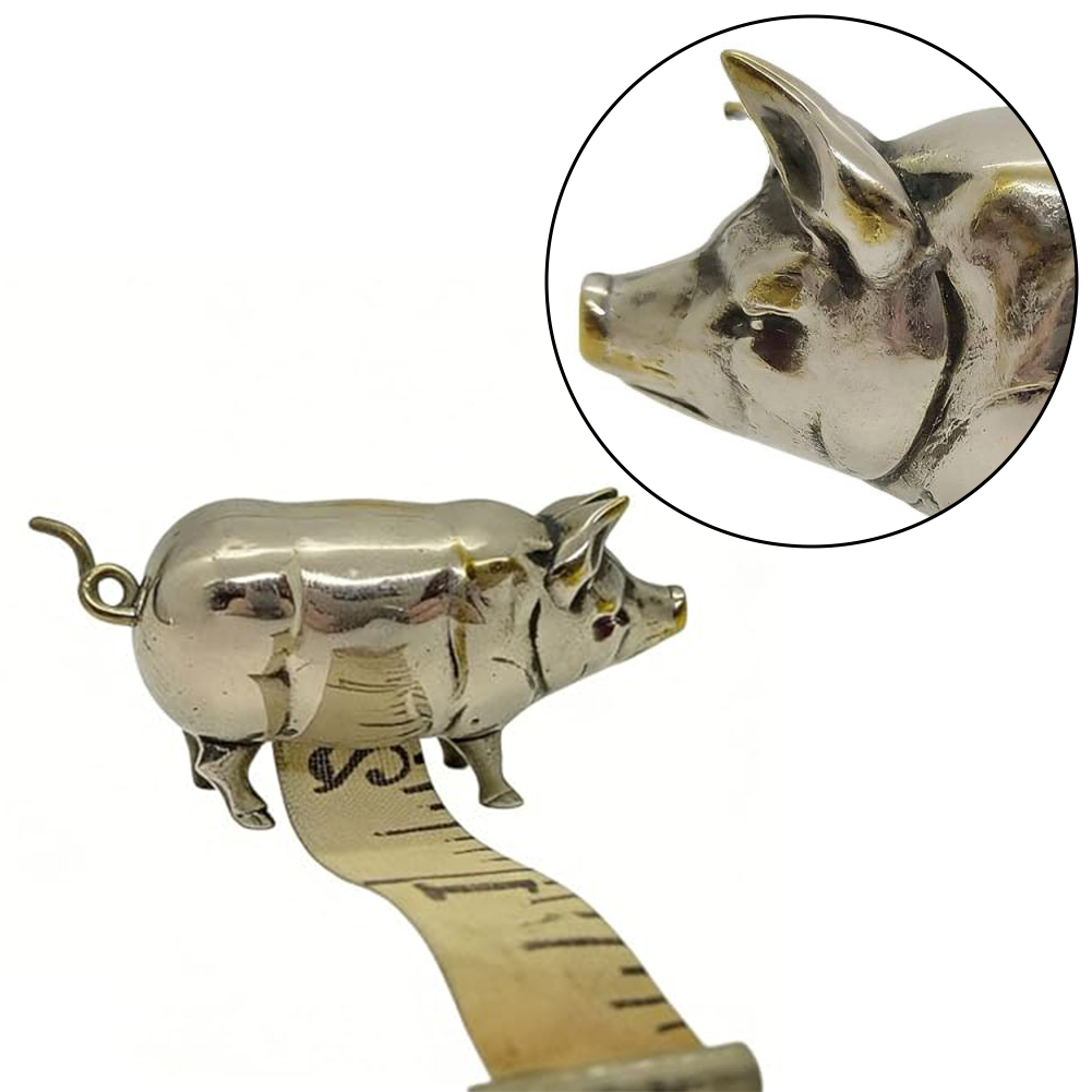 Vintage Pig Measuring Tape - U - Collectible Vintage Tools recension och pris