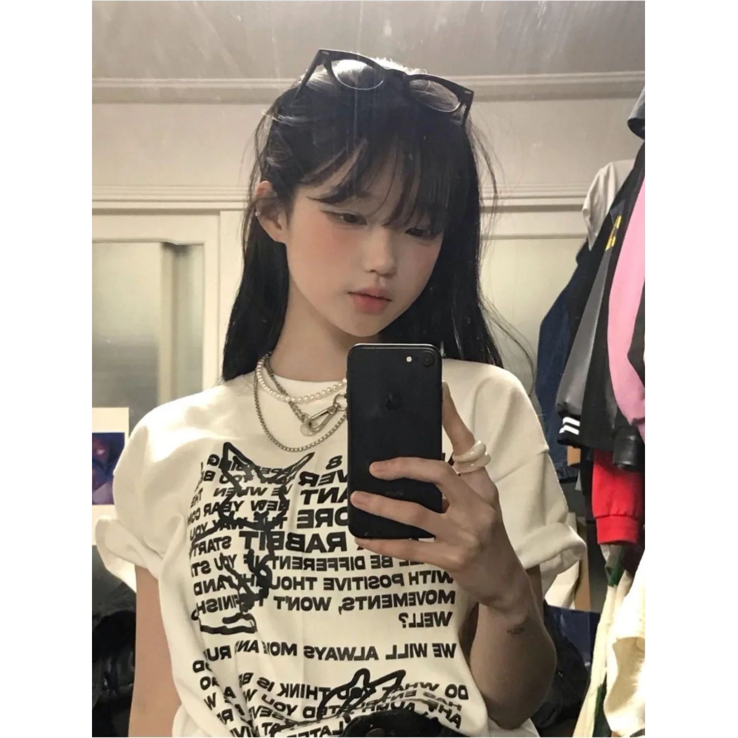 Cute Rabbit Print Women's Vint - Collectible Vintage T Shirts recension och pris