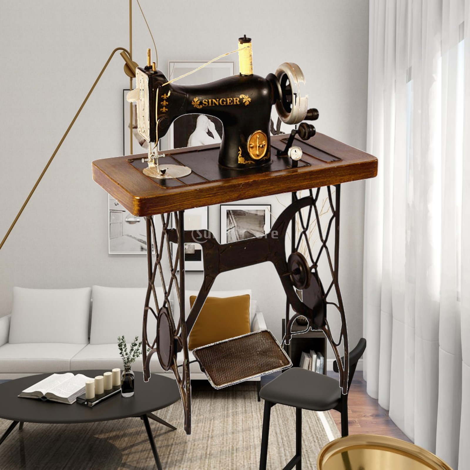 Vintage Sewing Machine Model T - Vintage Collectible Clothing recension och pris